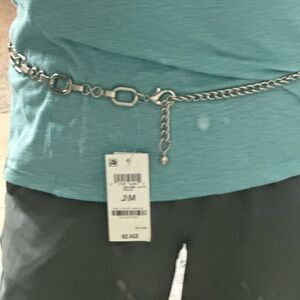 Silver Chain Belt